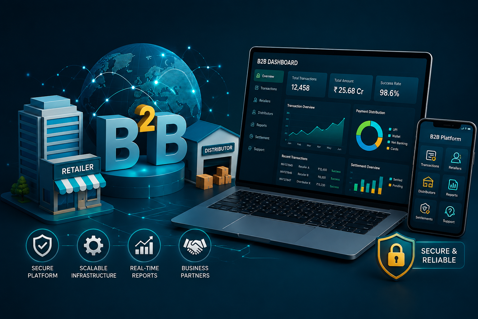 SKNH B2B Fintech Platform